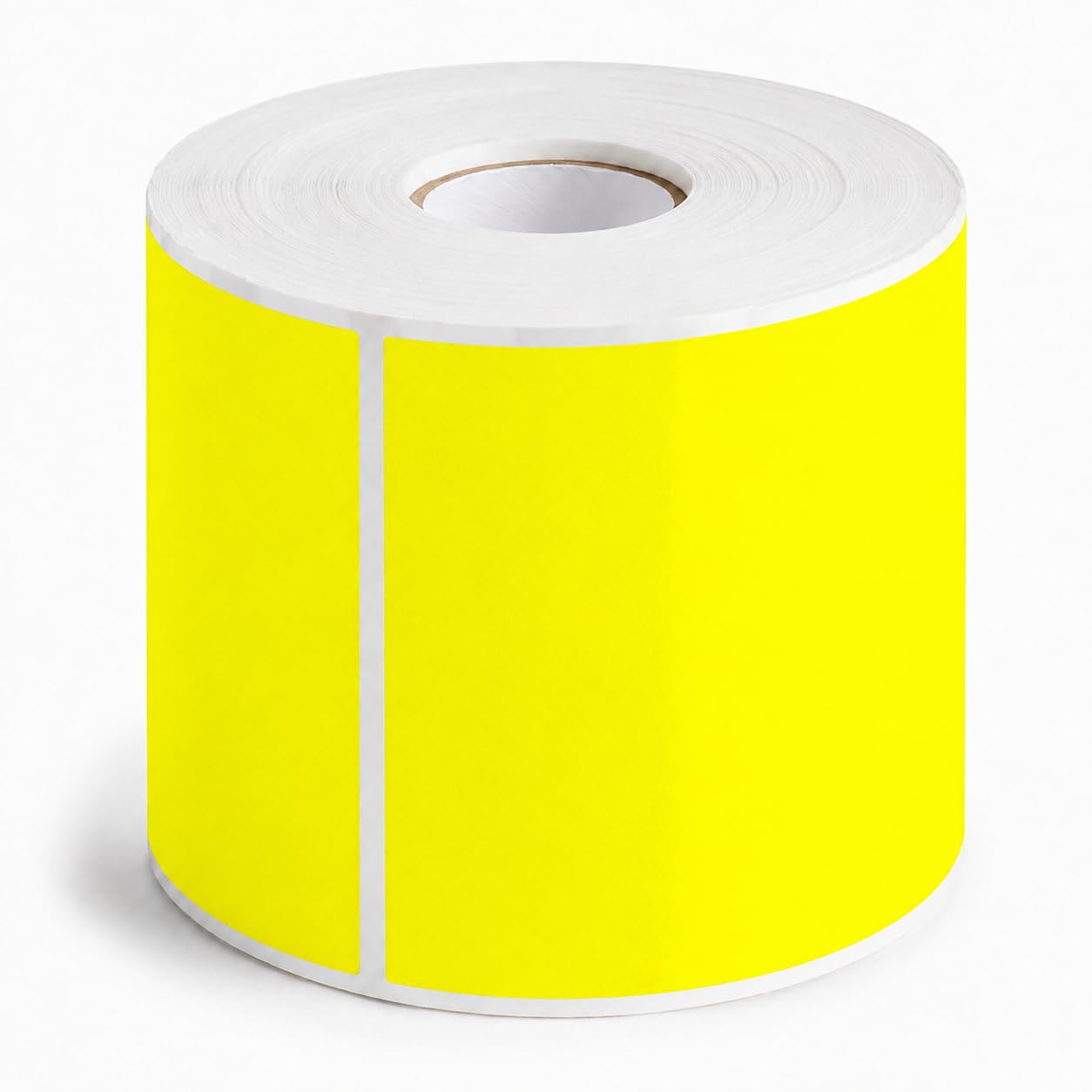 Rectangular Inventory Labels by Glownary – 4.0 Inches X 6.0 Inches, Paper, Yellow, Pack of 500, Model 323by4x6br