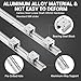 Precision Linear Guide Rail Kit for CNC & Industrial Equipment – 2PCS SBR16-800mm Aluminum Alloy Supported Rails, 4 SBR16UU Ball Bearing Blocks, Smooth Motion, High Wear Resistance