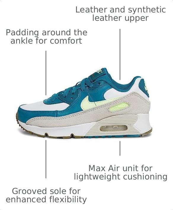 Image of Nike Kid's Air Max 90 LTR Sneaker