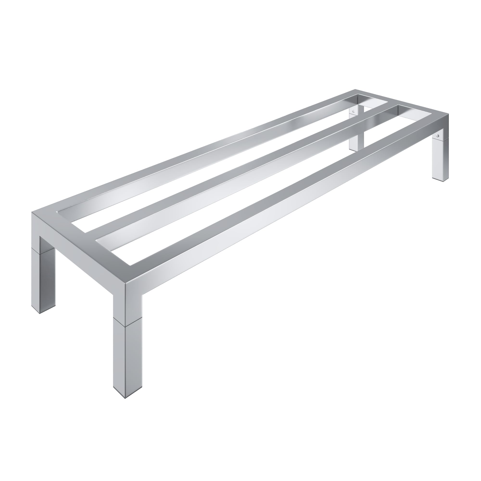 48" x 14" | 8" Off The Floor Aluminum Dunnage Rack | 900 Lbs Capacity