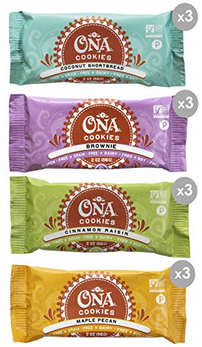 Paleo Cookies Variety Pack, Certified Paleo, Gluten Free, Dairy Free, Honey Sweetened Healthy