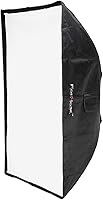 Vista 1 de Fotodiox Caja de luz Pro de 32 x 48 para estudio estroboscópico/flash con difusor suave y anillo de velocidad universal (3 a 6 pulgadas de diámetro)