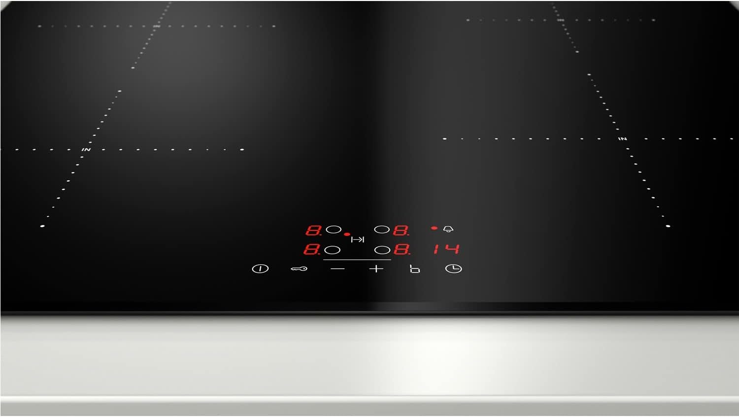 Neff T36FB41X0G Touch Control 60cm Four Zone Induction Hob Black With