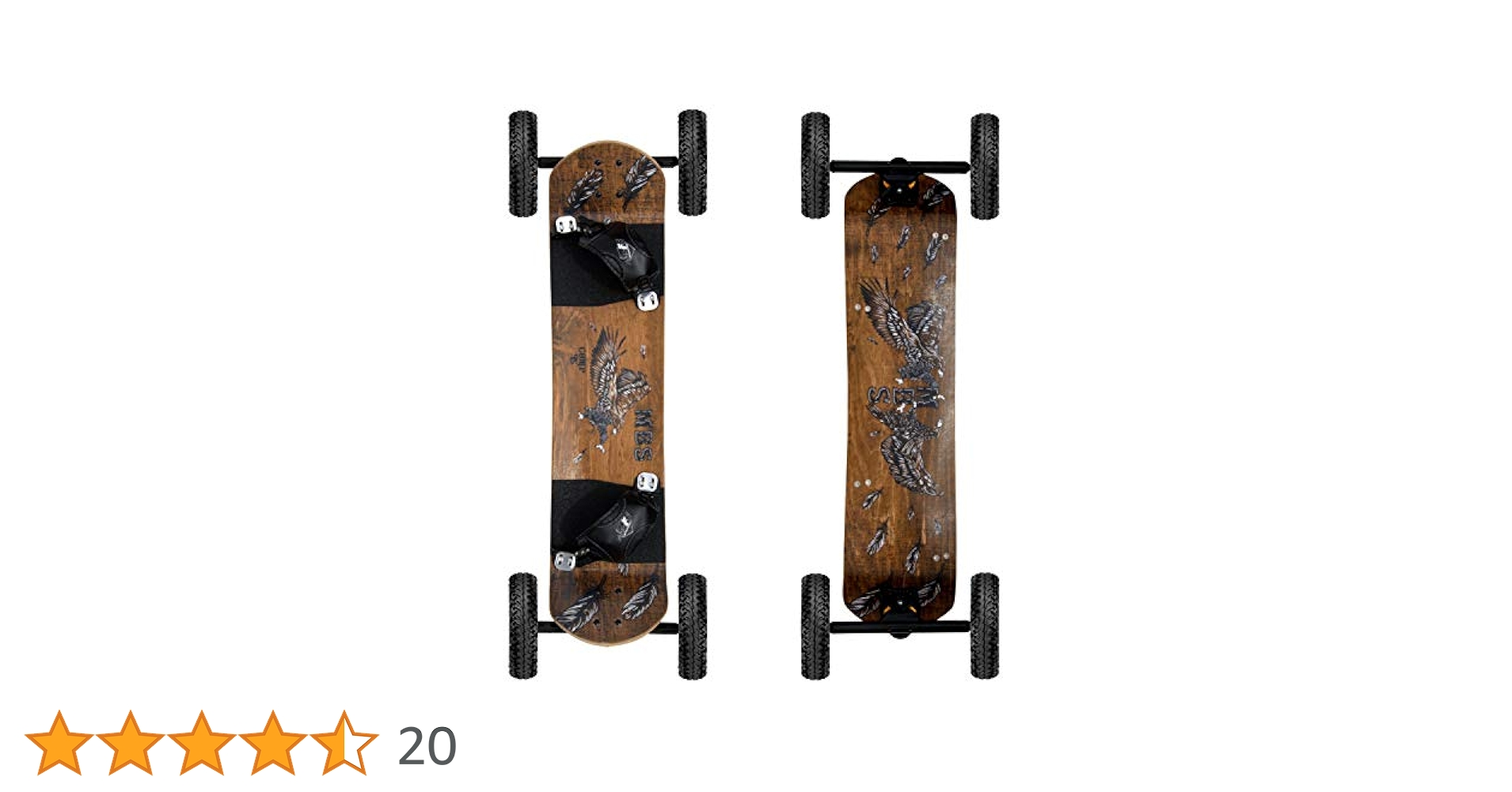 Amazon | MBS Comp 95 Mountainboard by MBS | MBS | スケートボード