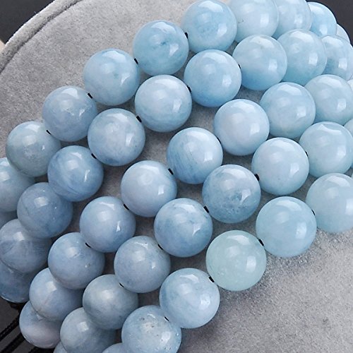 Image of Massive Beads Natural Healing Power Gemstone Crystal Beads Unisex Adjustable Macrame Bracelets 8mm