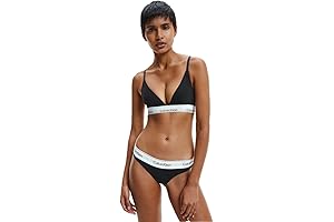 Calvin Klein Underwear Women's Modern Cotton Stretch Thong Panties