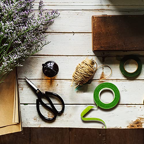 Max Shape 20 Rolls 1/2 Inch 30 Yard Floral Tapes For Bouquet Stem Wrapping, Green Floral Tape For Floral Arranging Craft Projects Corsages, Wedding Bouquet (Green) #TOP5