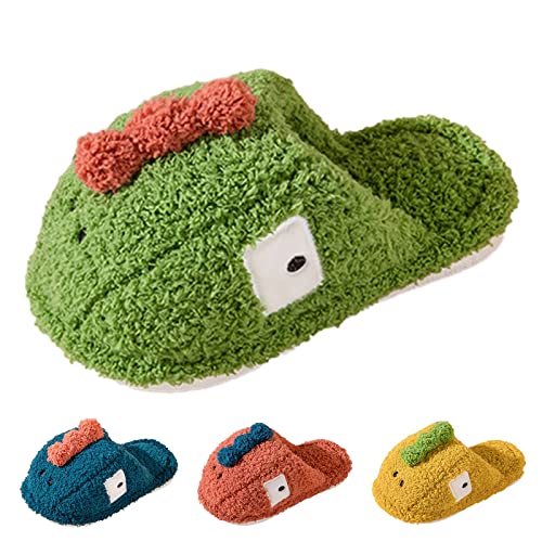 EnJoCho Autumn Winter Sandals Girls Fashion Cute Autumn Winter Boys Girls Slippers Flat Bottom (Orange, 9.5-10 Years Big Kids)3