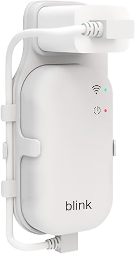 Soporte de toma de pared para el núcleo del módulo Blink Sync - Soporte que ahorra espacio para cámaras de seguridad Blink para interiores y