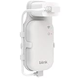 Wall Outlet Mount for Blink Sync Module Core – Space-Saving Holder for Blink Indoor/Outdoor Security Cameras, Drill-Free Design with Concealed Wiring & Integrated Short Cable