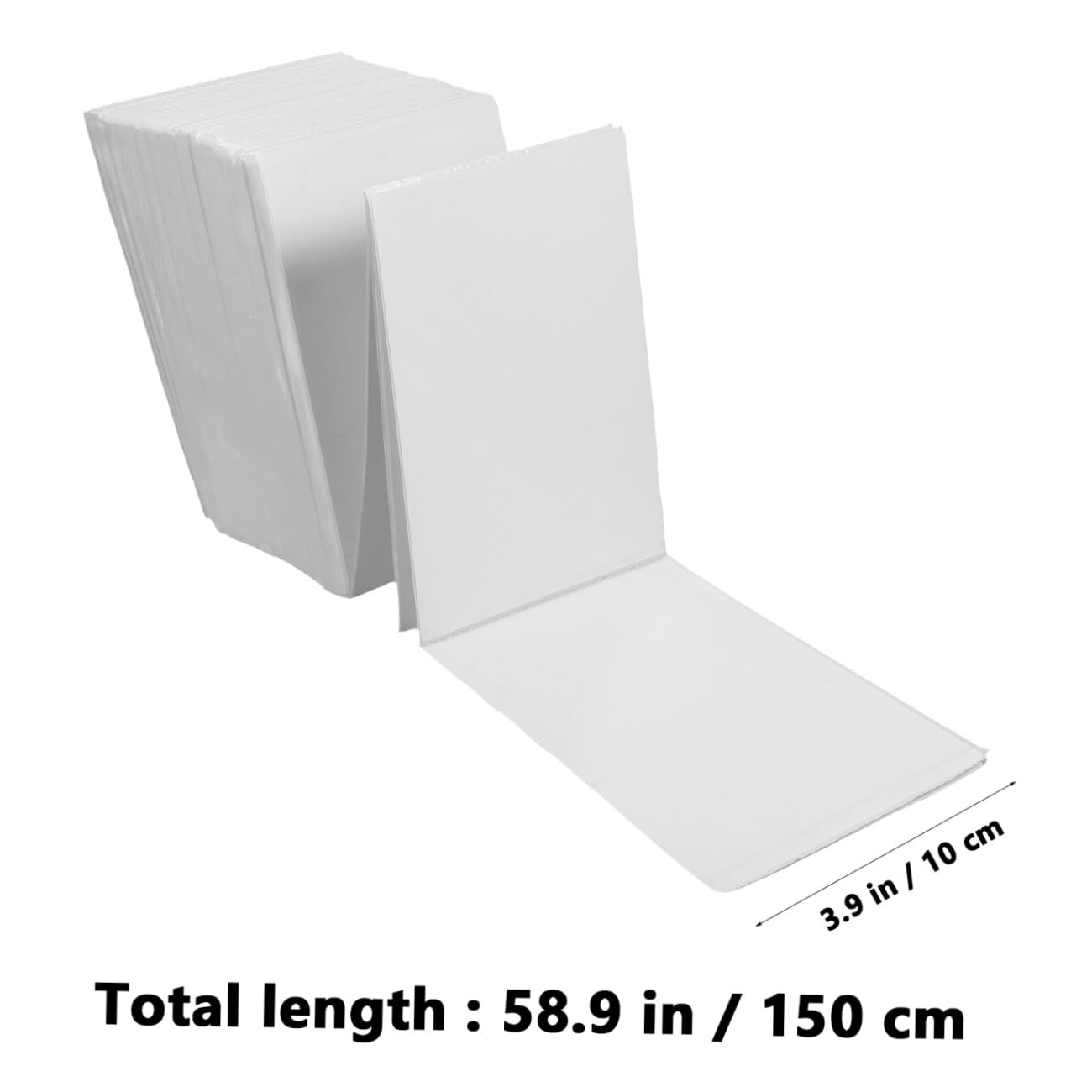 Uonlytech 500pezzi Etichette Termiche Dirette Etichette Per Stampante Compatibili Rollo e Zebra Carta Per Adesive Spedizione Autoadesive Per