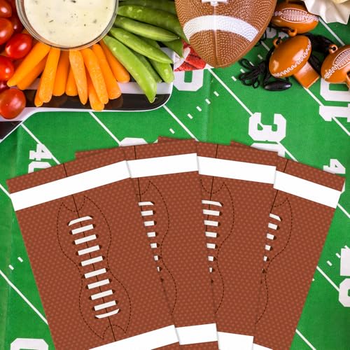 Servilletas de fútbol de alta absorción en pack de 100 unidades para mesas temáticas 7