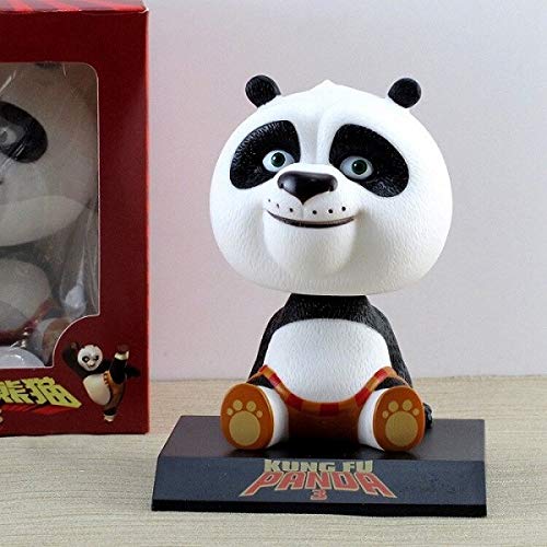 wild lobo kufo panda bobble head figure toy