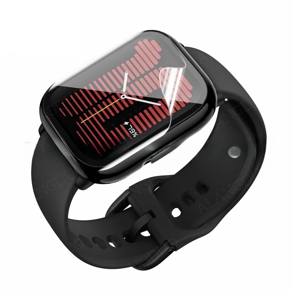 3 Pellicole Protettive Per Amazfit Active - TPU, Anti-graffio, Trasparenti - Foto 10