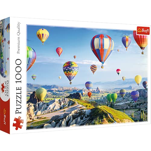 Trefl, Puzzle, Ansicht Von Kappadokien, 1000 Teile, TĂĽrkei, fĂĽr Kinder AB 12 Jahren, 10613, Vue de la Cappadoce