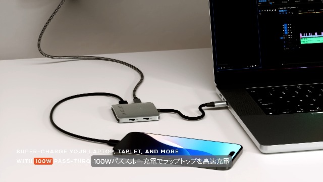 ☆送料無料 Satechi 4ポート USB-C ハブ デ roなど対応 156 Amazon | Satechi 4ポート USB-C ハブ (PD充電対応 映像出力は非