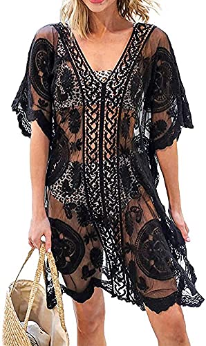 PERFETTO PER QUALSIASI OCCASIONE - Copricostume donna mare,abito da spiaggia che copre l'abito all'uncinetto adatto alla maggior parte delle donne. Vestito per tutte le vacanze estive, solarium, bordo piscina, spiaggia, feste, vacanze, cocktail, club o luna di miele, scegli uno stile bohémien chic.
