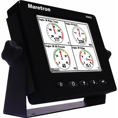 Maretron DSM250-01 Multi Function Color Display, Black