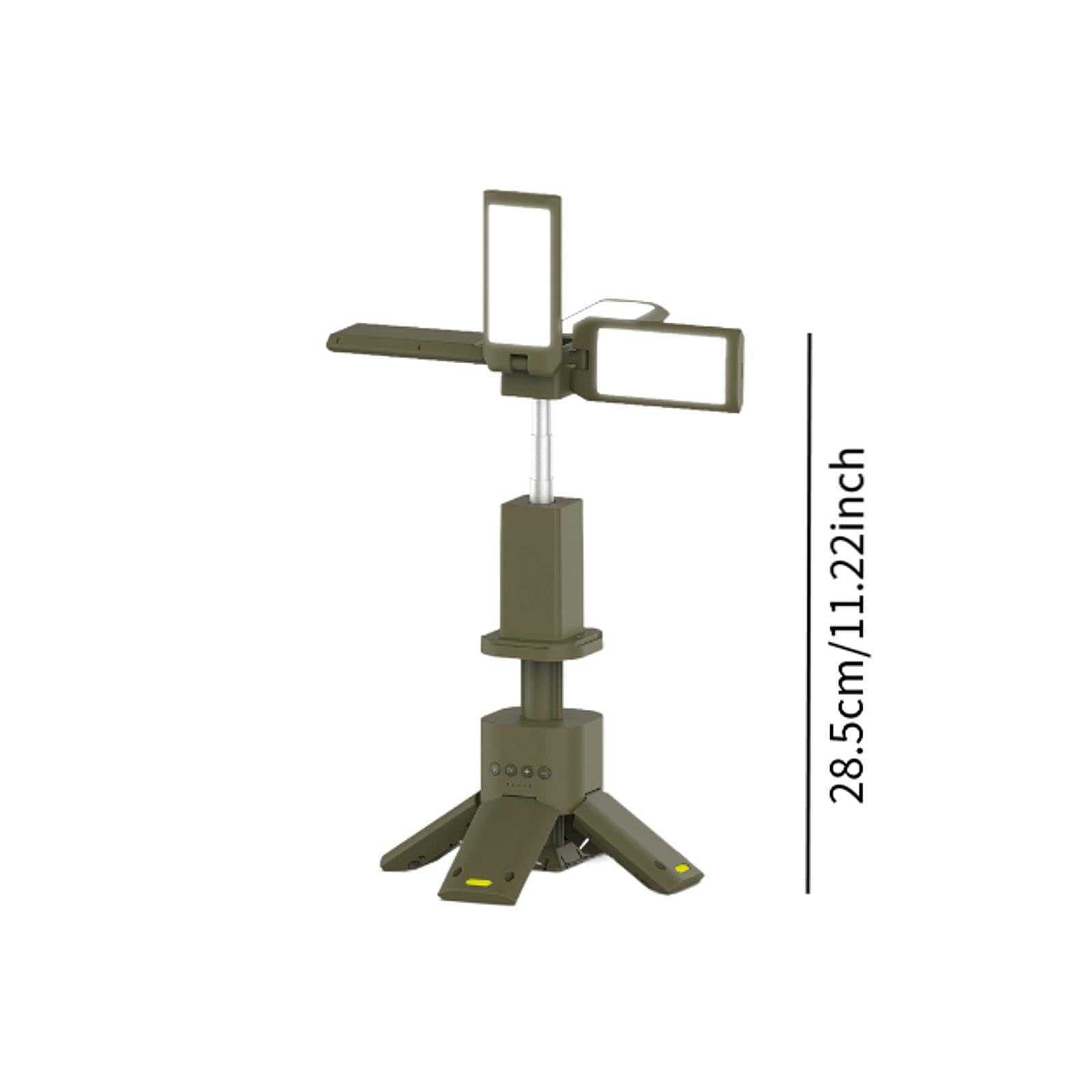 Camping Licht LED Arbeitslicht USB wiederaufladbare Camping Laterne für Wandern Garten Terrasse, GrÜn