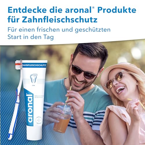 aronal Zahnbürsten Wechselköpfe öko-dent mittelhart 3 Stück– Wechselköpfe für die aronal öko-dent Zahnbürste – für eine effektive Zahnreinigung und 72 % weniger Plastikverbrauch – Bild 8