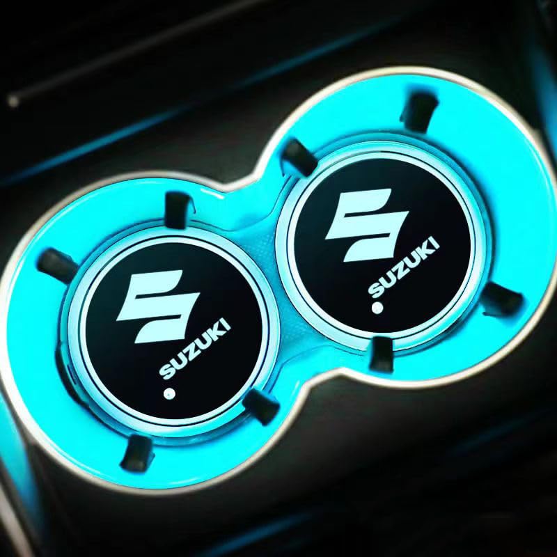 Amazon | スズキ LEDコースター カップホルダー LEDカー
