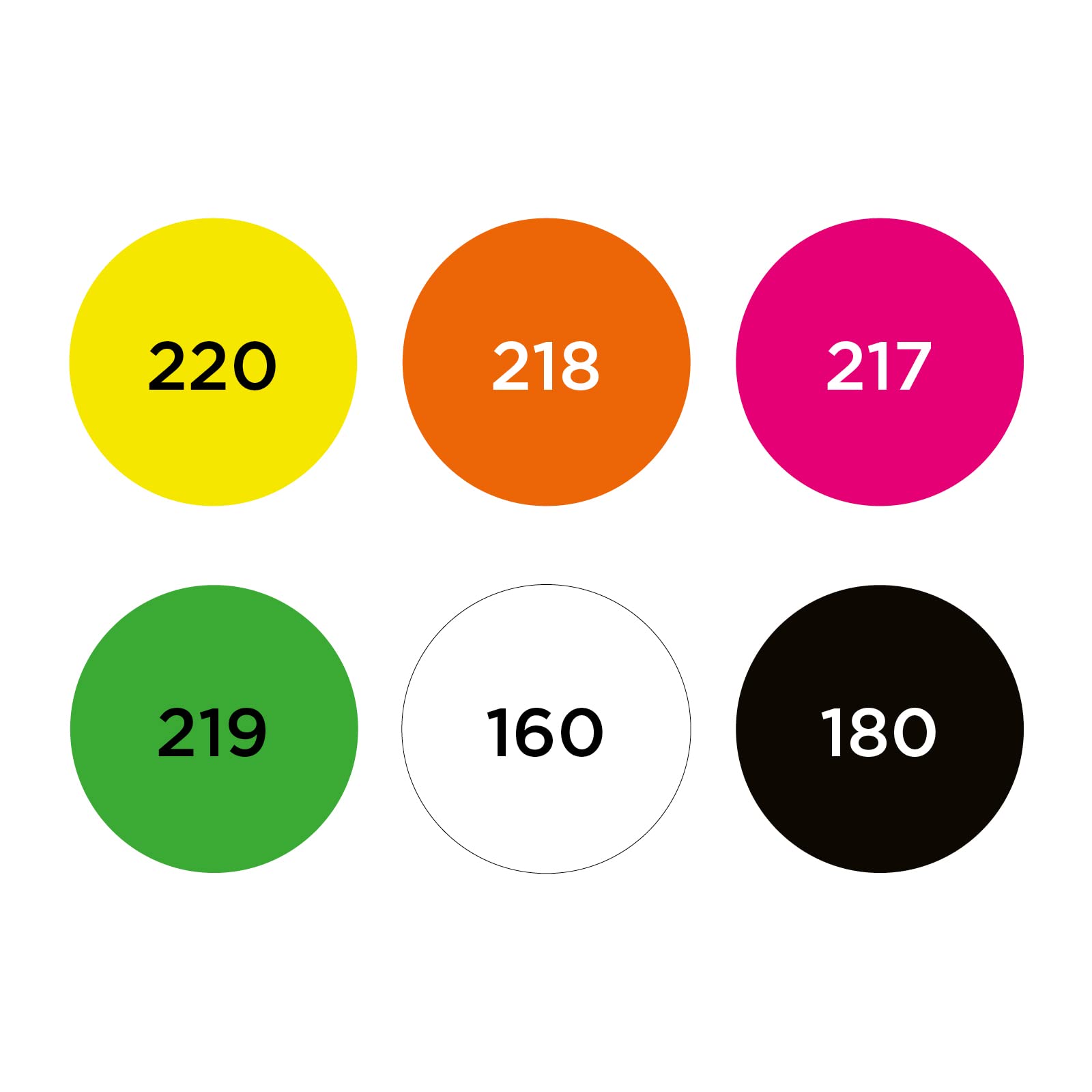 Molotow One4All 227HS Acryl Marker Neon-Set (4,0 mm Strichstärke, hochdeckend und permanent, UV-beständig, für fast alle Untergründe) 6 Stück sortiert