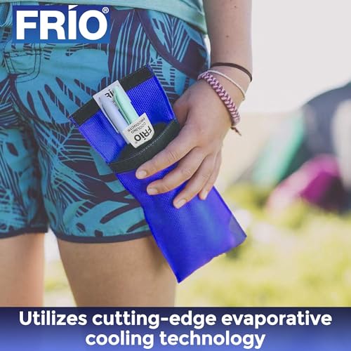 frio duo insulin cooler wallet - keep medication cool for 45 hours insulin bag - perfect for travel and everyday use