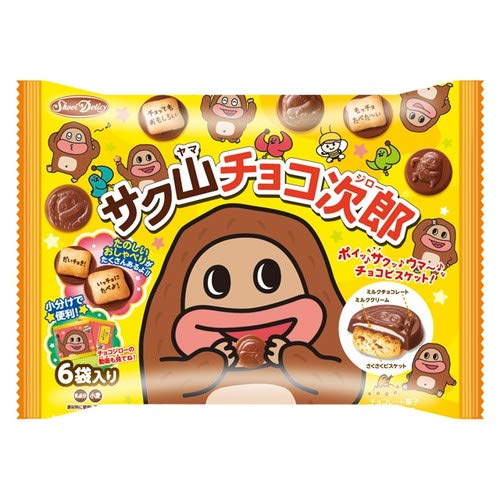 Amazon | 正栄デリシィ サク山チョコ次郎 6パック 102g | 正栄デリシィ