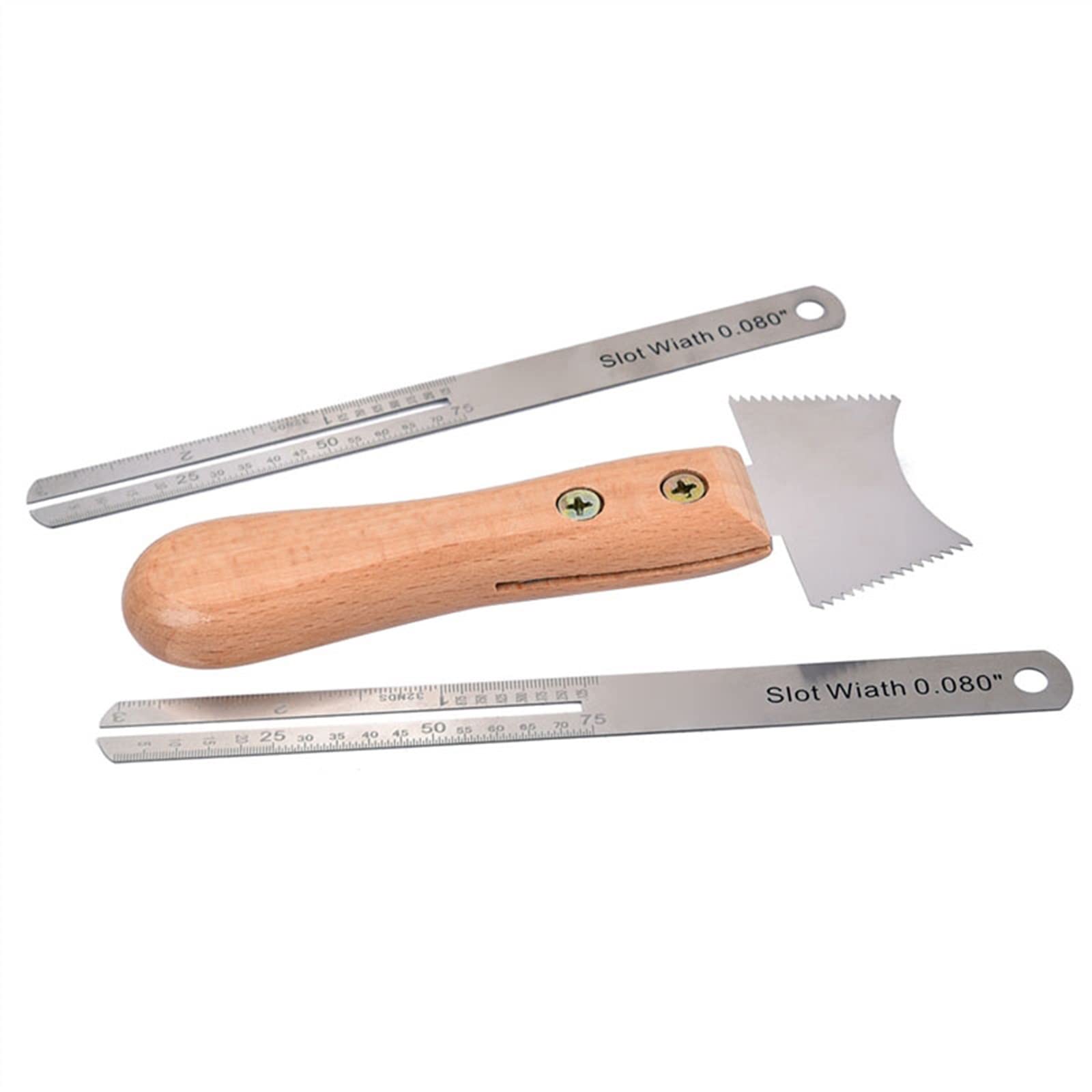 TSTS Guitare Fret Fil Rainure Protecteur Règle Touche Remplacer L'ensemble D'outils Protéger La Touche Remplacer L'ensemble D'outils Outils de Lutherie Guitare