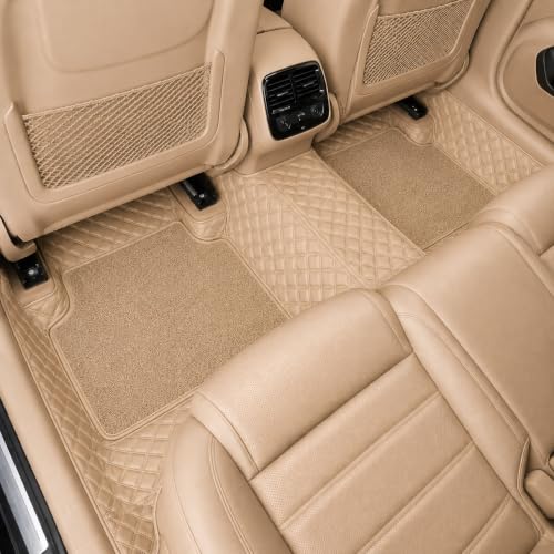 Image of 7D Car Floor Mat for Audi A6 2020-2022 | Beige