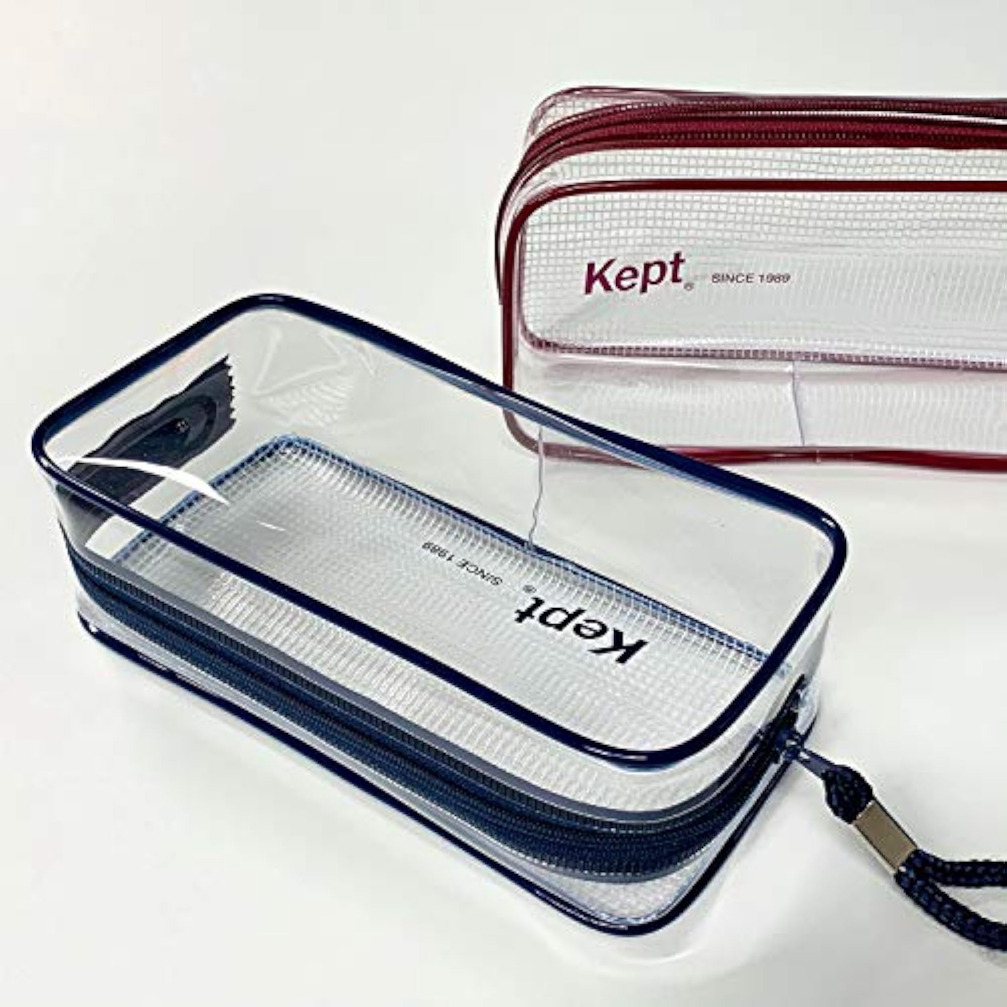 Red Clear Pen Pouch, Raymay Fujii KPF902R