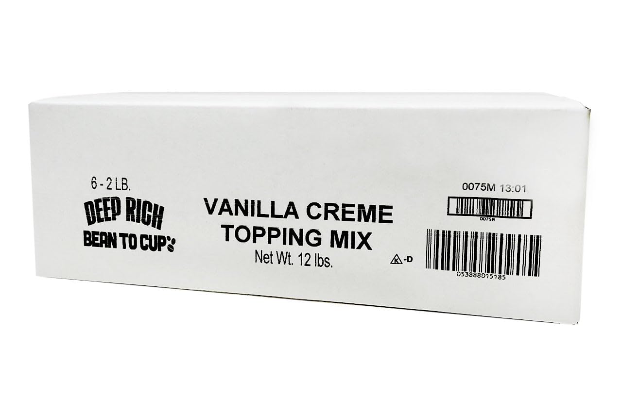 DEEP RICH Vanilla Creme 6 x 2 lb. case
