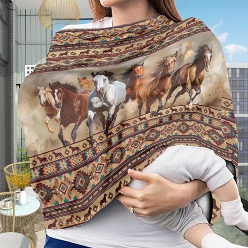 Image of Breathable Car Seat Cover for Babies - Cute Shark Nursing Cover for Breastfeeding, High Stretchy Infant Carseat Canopy, Soft Stroller Cover