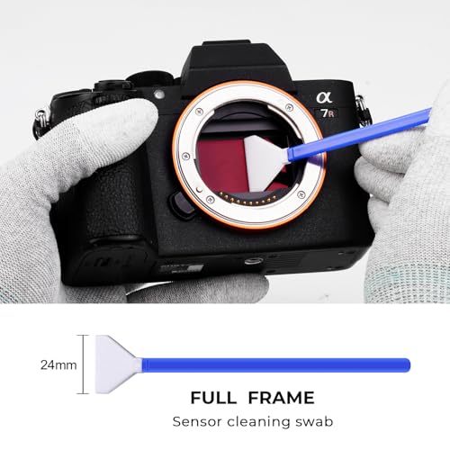 K&F Concept SKU.1617 24Mm Full Frame Sensor Cleaning Swab*10 + 20Ml Sensor Cleaner, Dslr Slr Digital Camera Cmos And Ccd Sensor Cleaning Swab Kits thumb #3