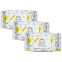 Amazon Brand – Mama Bear Wet Wipes (Pack of 3, 72 Sheets per Pack)