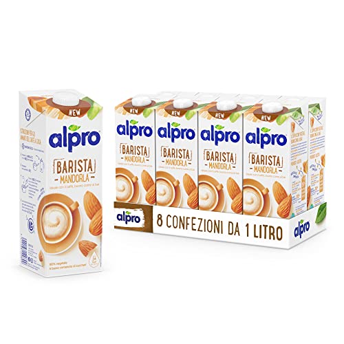 ALPRO BARISTA, bevanda alla MANDORLA, 100% vegetale, ideale con...