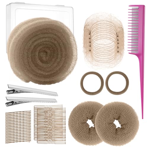 Hair Sponge for Updos Volume Bumps Insert Hair Bun Maker Kit Hair Padding for Updos