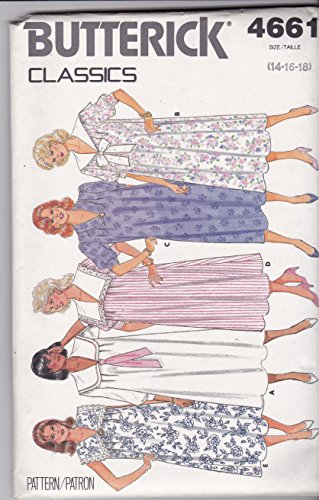 Butterick 4661 Sewing Pattern Misses Classics Maternity Dress
