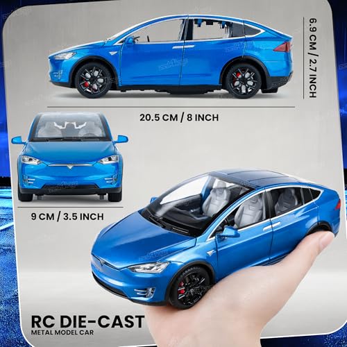 Image of Zest 4 Toyz Remote Control Car Toy for Kids Adults | Collectible 1:22 Realistic Interiors Die Cast Metal Car | Mist Spray Action High Speed 35+ft Range 2.4GHz Remote Rechargeable RC Car Birthday Gift