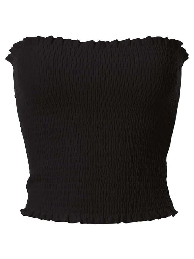 レストアンドレクリエーション　BANDANA TUBE TOP - BLACK Rest & Recreation] BANDANA TUBE TOP - BLACK 正規品 韓国