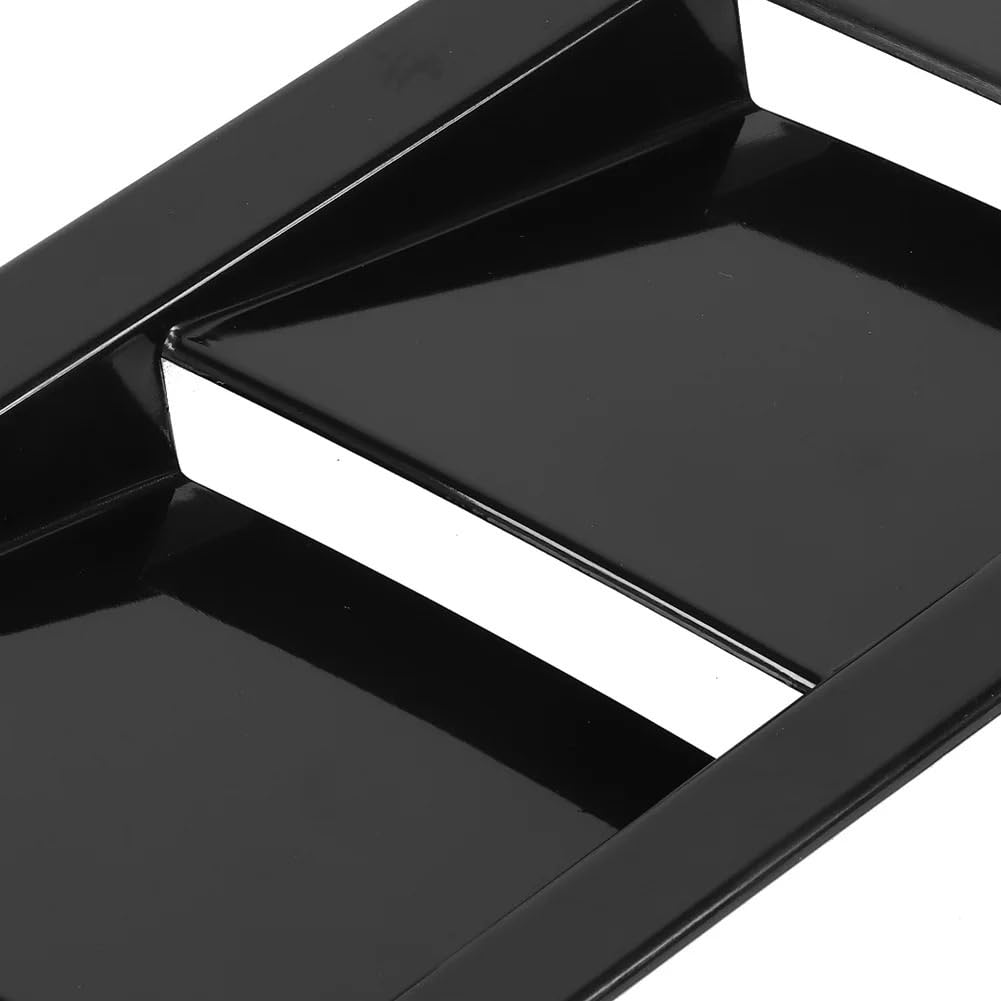 Auto Lufteinlass Aufkleber 2 Stück Universal-Lufteinlass für die Motorhaube | 2 Stück Universal Hood Air Intake Panel Trim Bonnet Louver Cooling Vent Cover