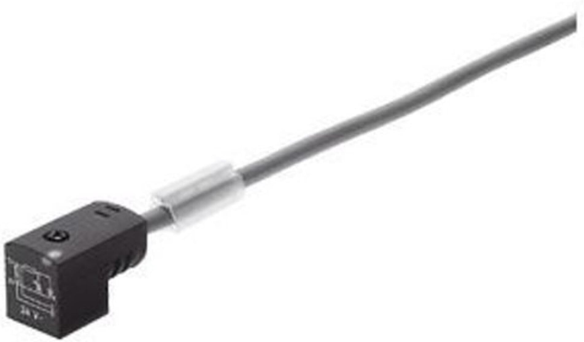 NEW FESTO KMEB-1-24-10-LED 193457 PLUG SOCKET CABLE ASSEMBLY 10M D300198
