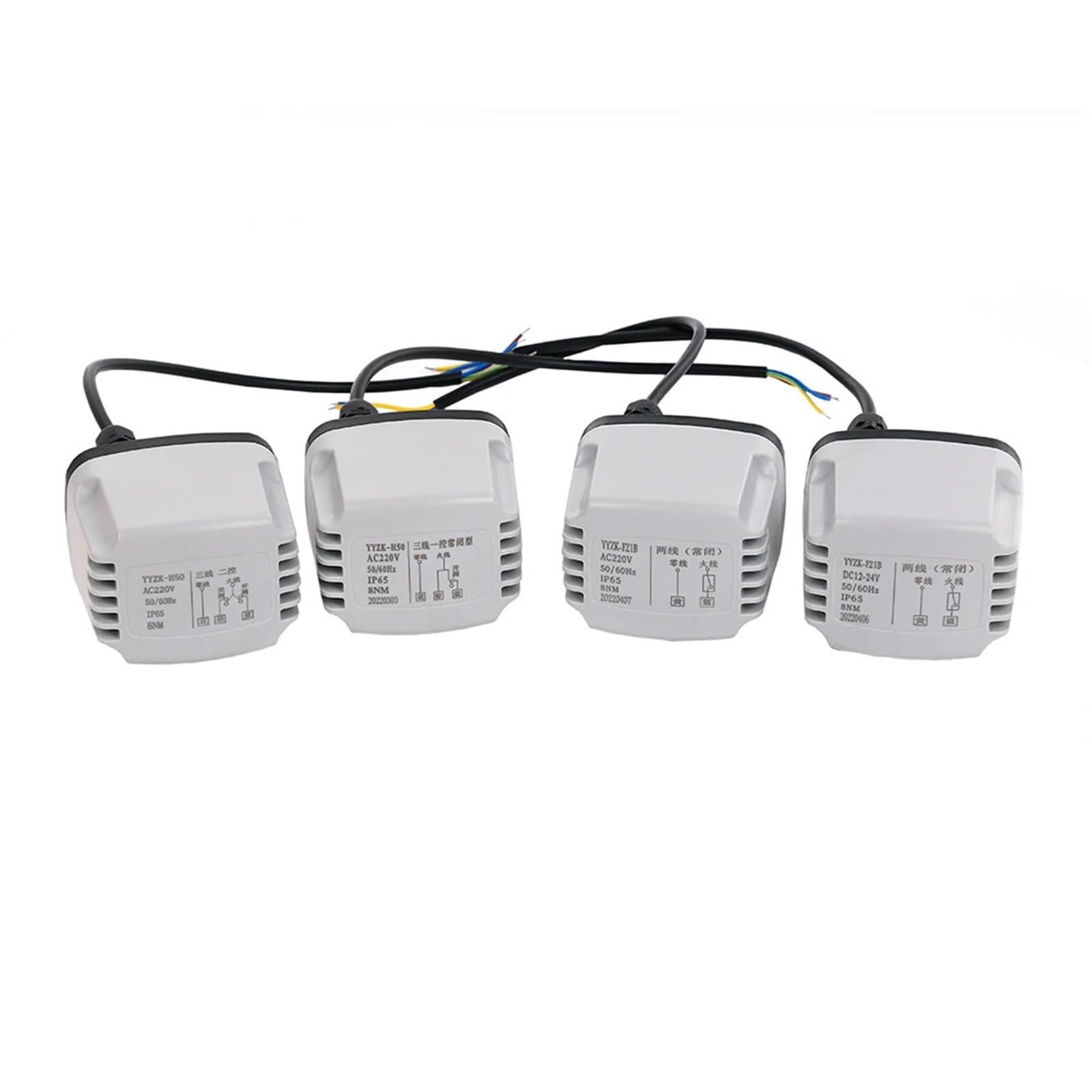 Moteur de vanne à boisseau sphérique électrique DN40 pour réparer les circuits de chauffage block