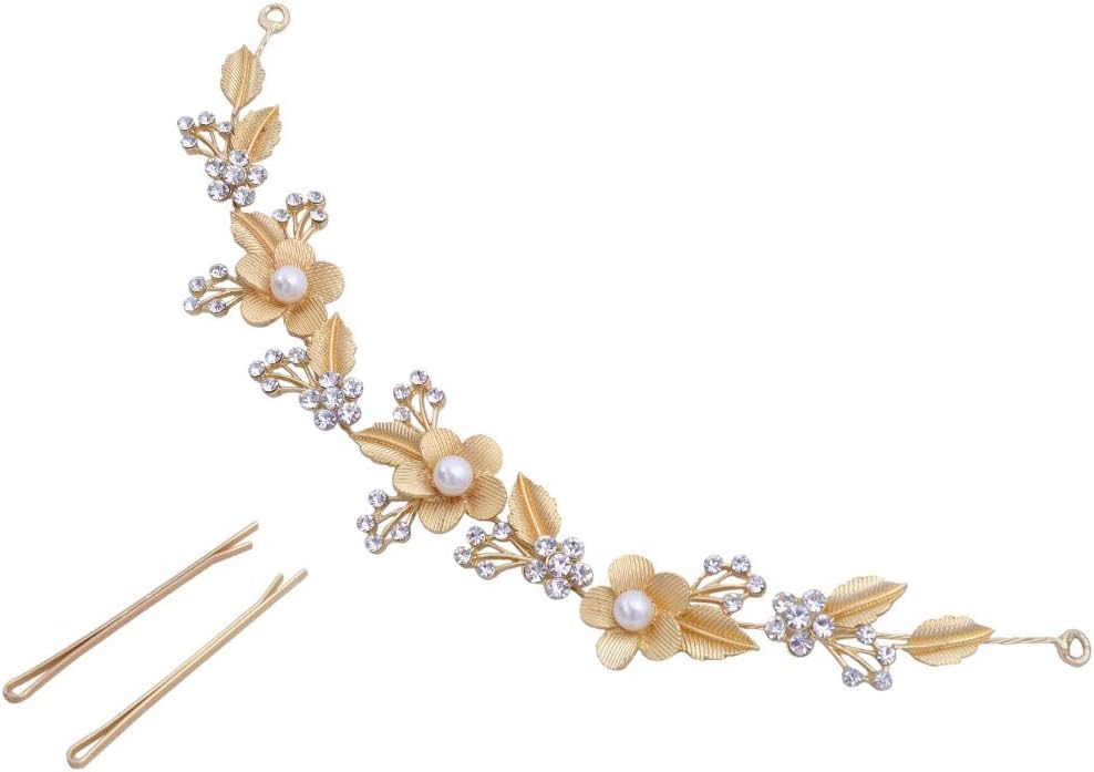 Vogue Hair AccessoriesWedding Party Bridal Fancy Hair Clip Headband Wedding Tiara for Women,Girls