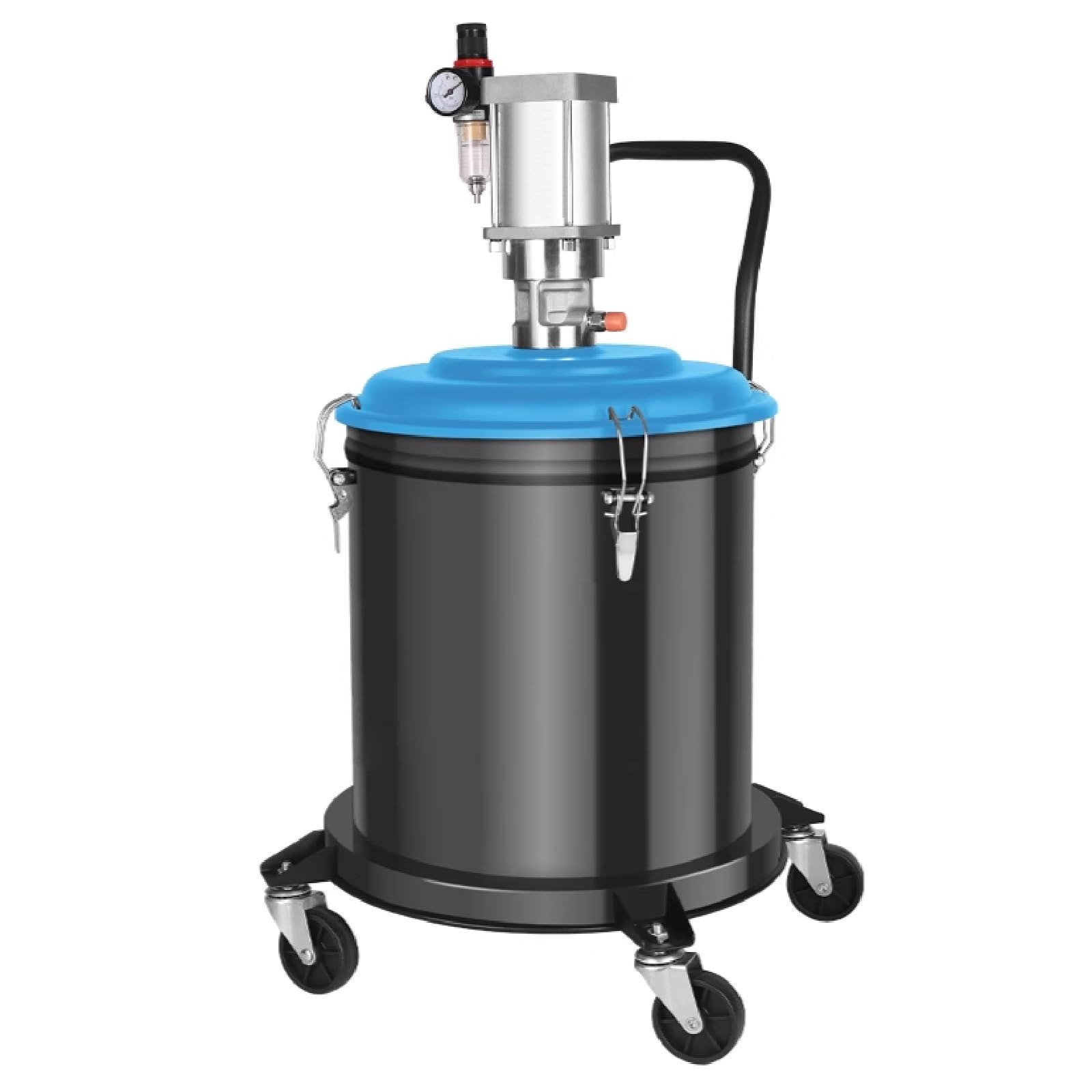 Bomba de grasa para tambores de 5 galones, relación de presión 80:1, compatible con altas temperaturas, ideal para mantenimiento y lubricación de máquinas