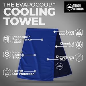 Toughoutdoorscoolingtowels385x12coolingtowelsforneckfacecoolingneckwrapsicetowelsweatragforcampinggymyogasports Urban Country Home Decor Tough outdoors cooling towels 385×12 cooling towels for neck face cooling neck wraps ice towel sweat rag for camping gym yoga sports urban country home decor
