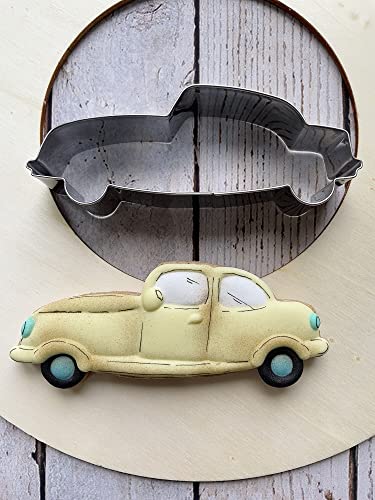 Liliao Beat-Up Car Cookie Cutter - 4.7 X 1.6 Inches - Stainless Steel #TOP1