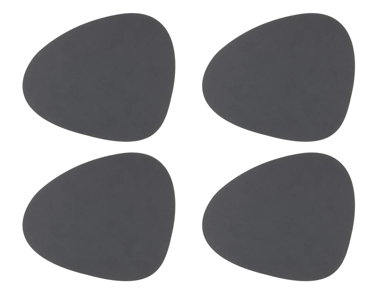 Curve L Nupo Place Mat Set of 4 (Anthracite)