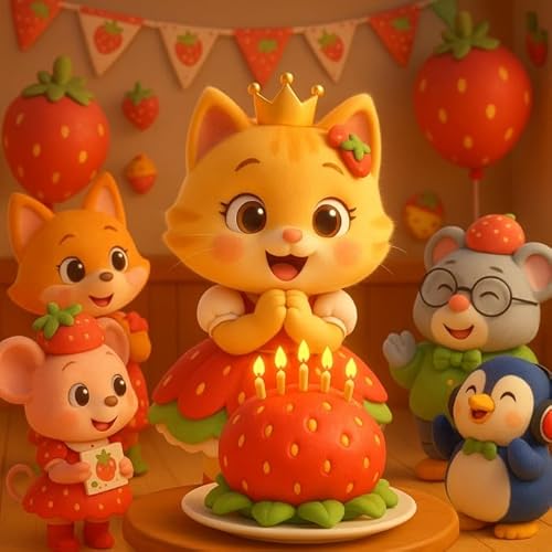Bedtime Stories: Miumiu’s Strawberry Party🍓 cover art