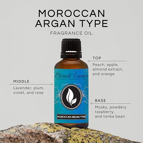 Image of Eternal Essence Oils Moroccan Argan Type 30ml Premium Fragrance Oil - for Candle, Soap Making, Aromatherapy, Diffusers, Home Care, & Humidifiers